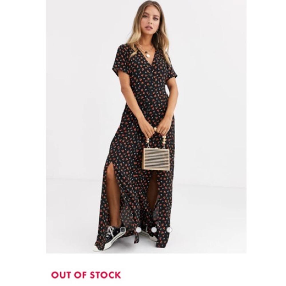 Daisy Street Summer ditzy cherry dress